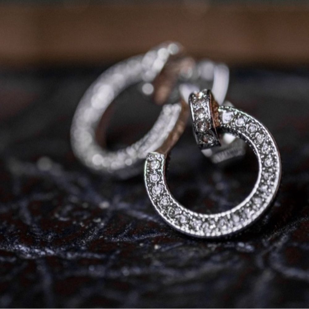 VINCE CAMUTO Earrings Silver (Ayla) NIB MSRP$128